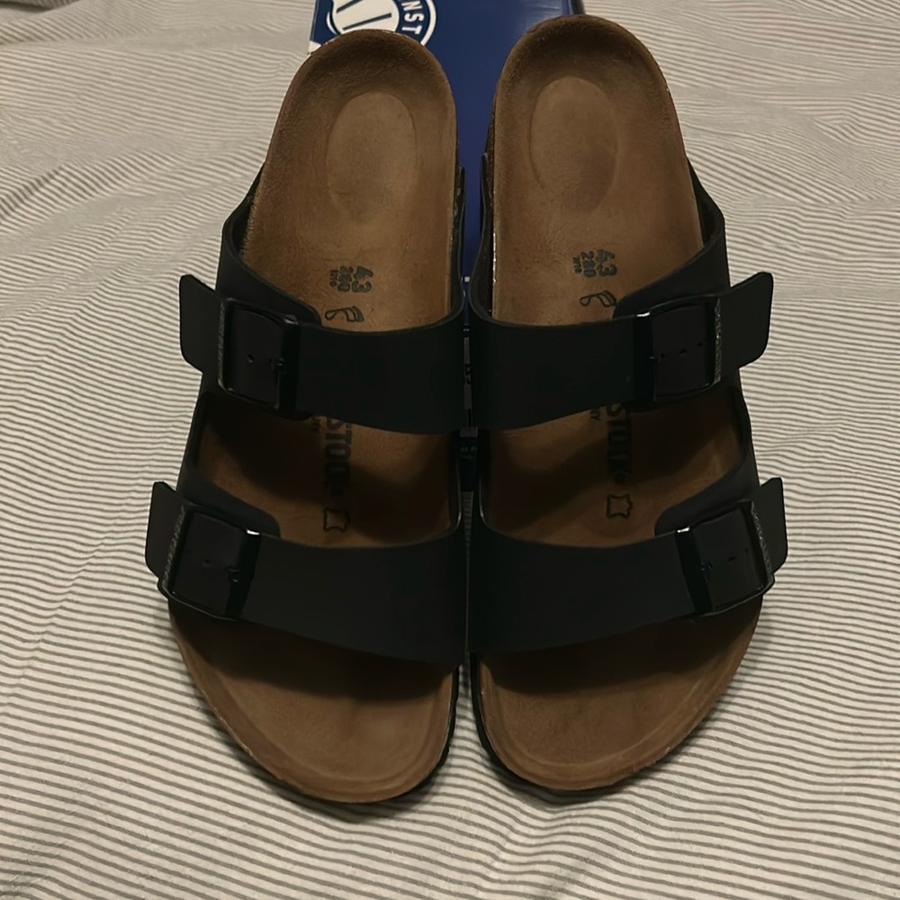 Brand new men’s Birkenstocks black